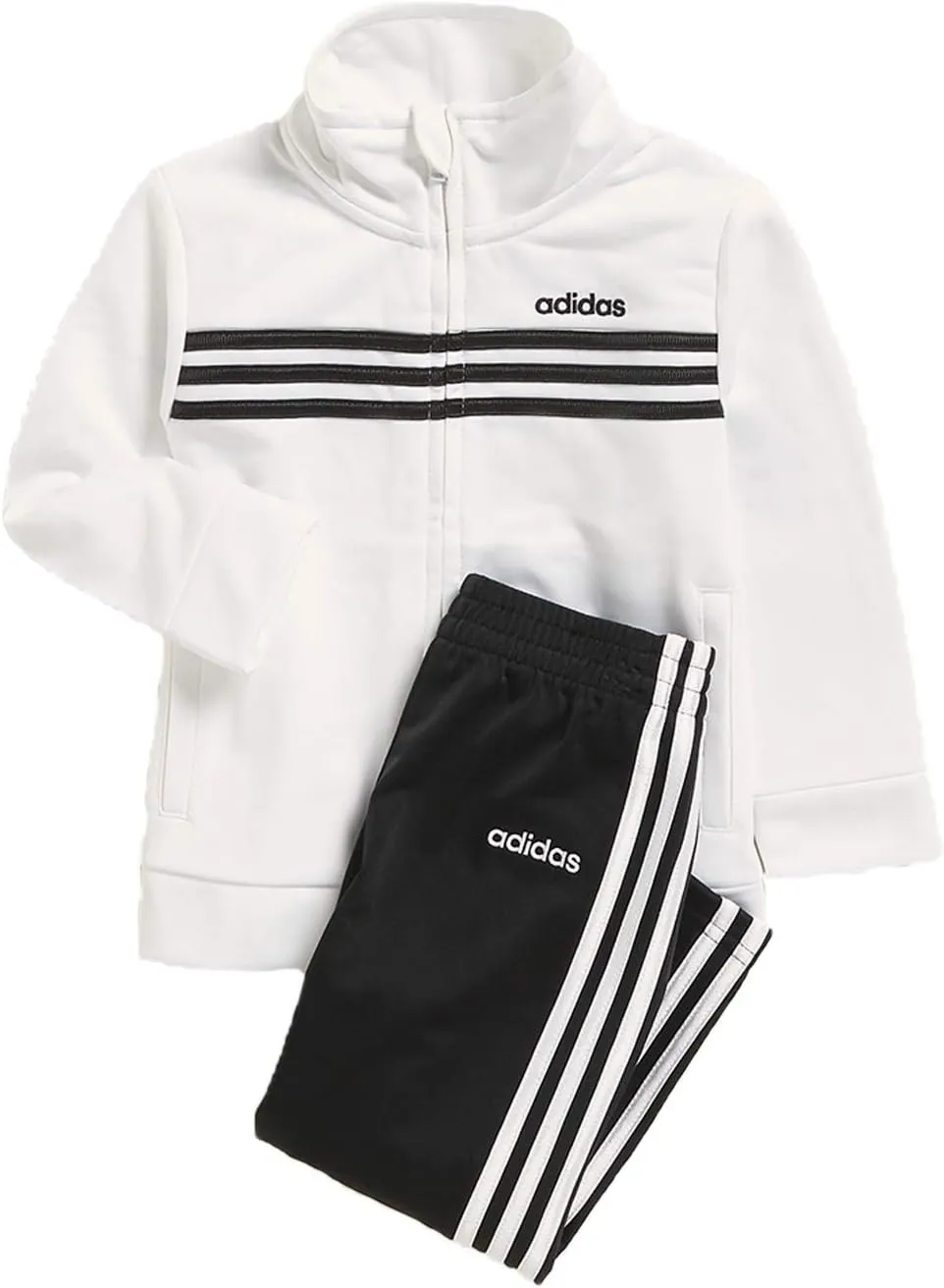 adidas Boys' Tricot Jacket & Pant Clothing Set