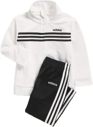 adidas Boys' Tricot Jacket & Pant Clothing Set