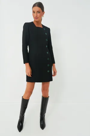 Black Tweed Winslet Dress