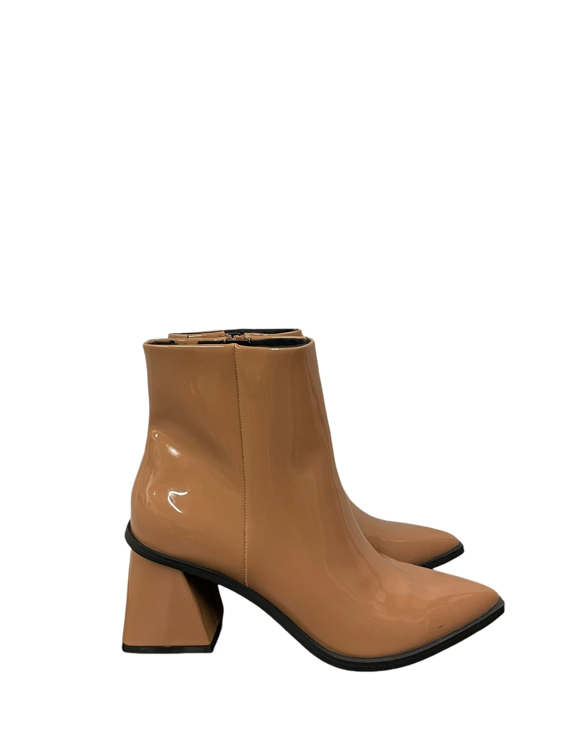 Boots Ankle Heels By Bp In Brown, Size: 7.5