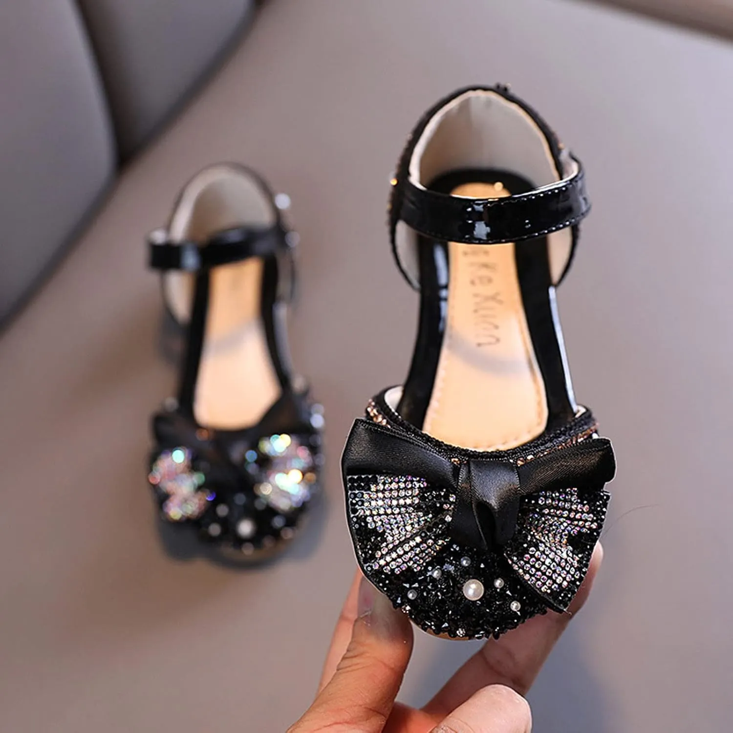 Fashion Spring And Summer Children Dance Shoes Girls Dress Show Princess Shoes Pearl Size 6 Toddler Shoes Girls