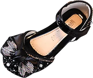 Fashion Spring And Summer Children Dance Shoes Girls Dress Show Princess Shoes Pearl Size 6 Toddler Shoes Girls