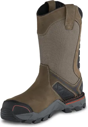 Irish Setter, Crosby, Mens, 11", Waterproof, Non-Metallic Safety Toe, Work Boot, Gray