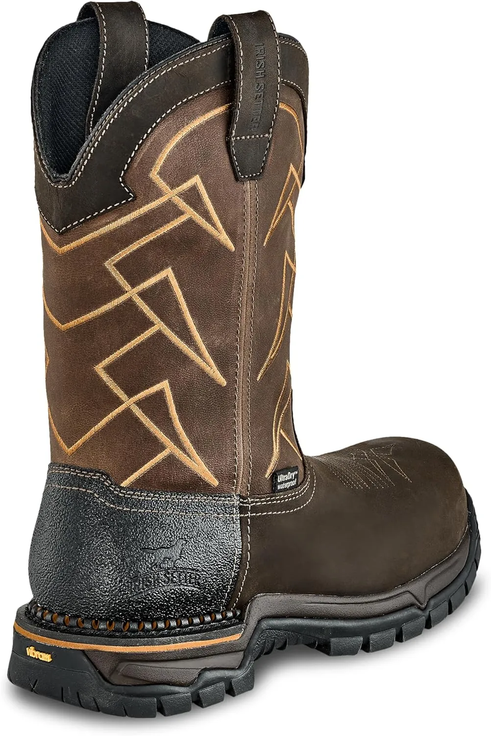 Irish Setter, Two Harbors, Mens, 11", Waterproof, Non-Metallic Safety Toe, Work Boot