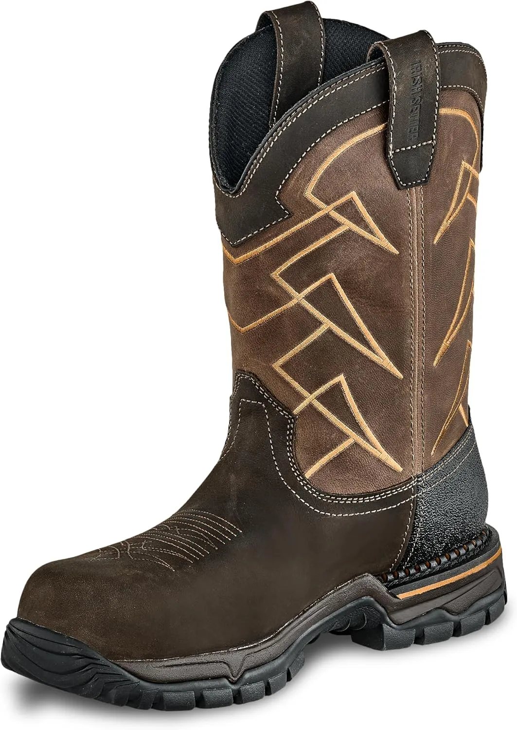 Irish Setter, Two Harbors, Mens, 11", Waterproof, Non-Metallic Safety Toe, Work Boot