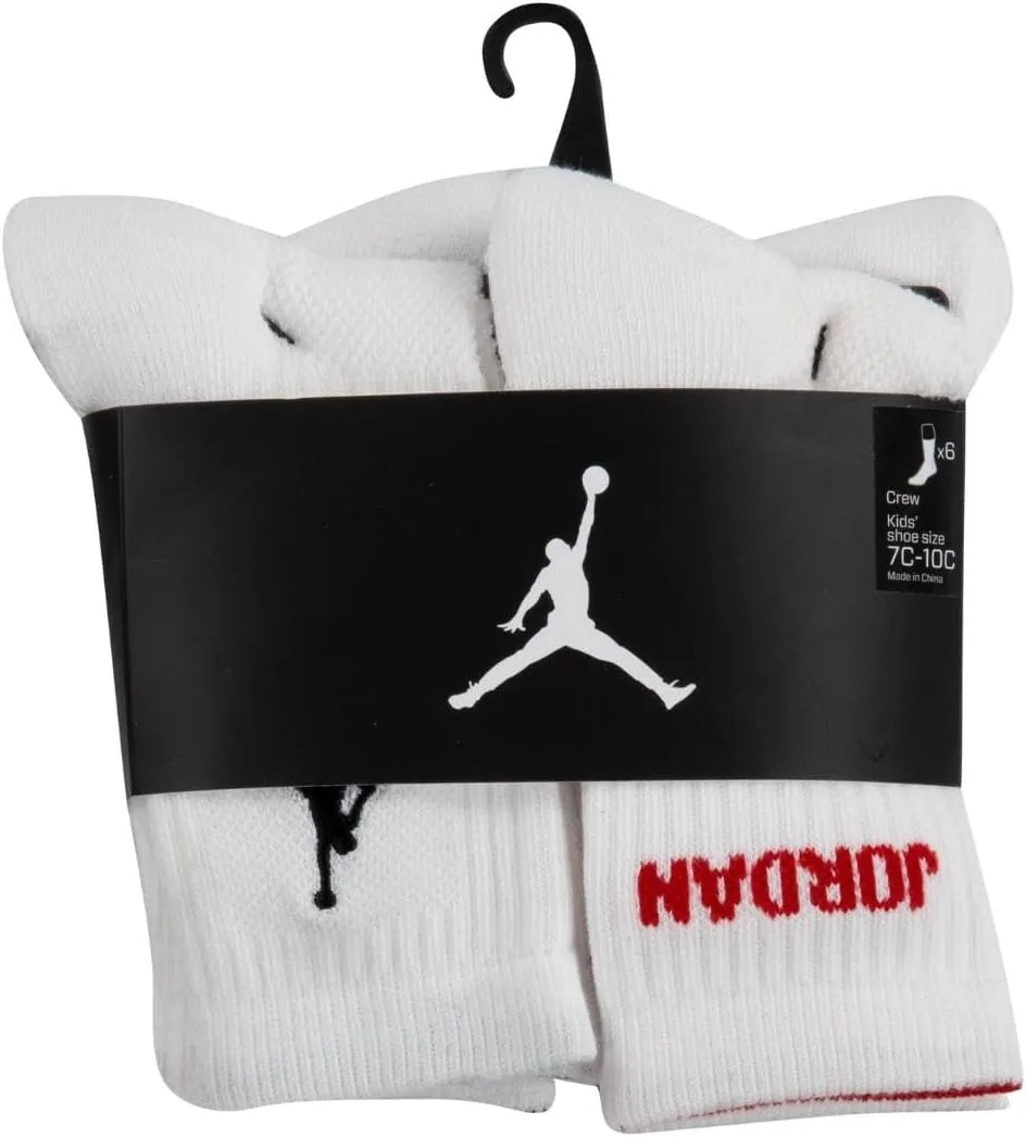 Jordan Baby Boy's Legend Crew 6-Pack (Infant/Toddler/Little Kids/Big Kids)
