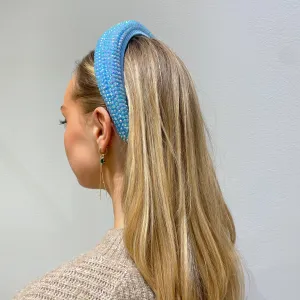 Leah-Fashion-forward Diadem Ljusblå