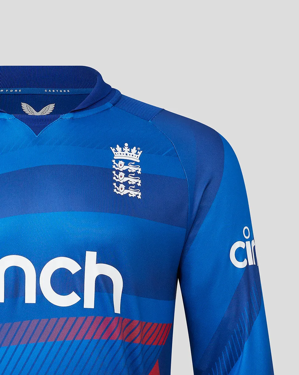 Men's England Cricket ODI Long Sleeve Shirt