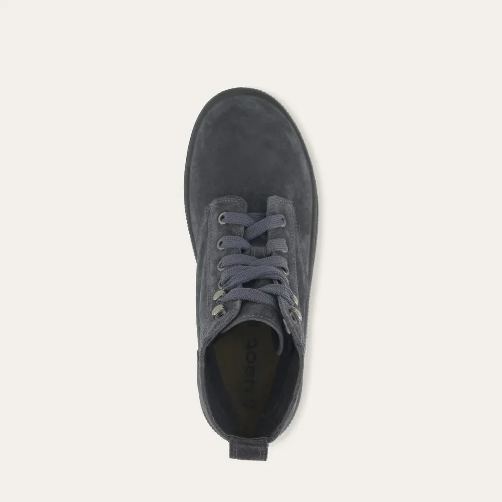Naot Canoe Boots - Charcoal Suede