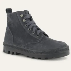 Naot Canoe Boots - Charcoal Suede