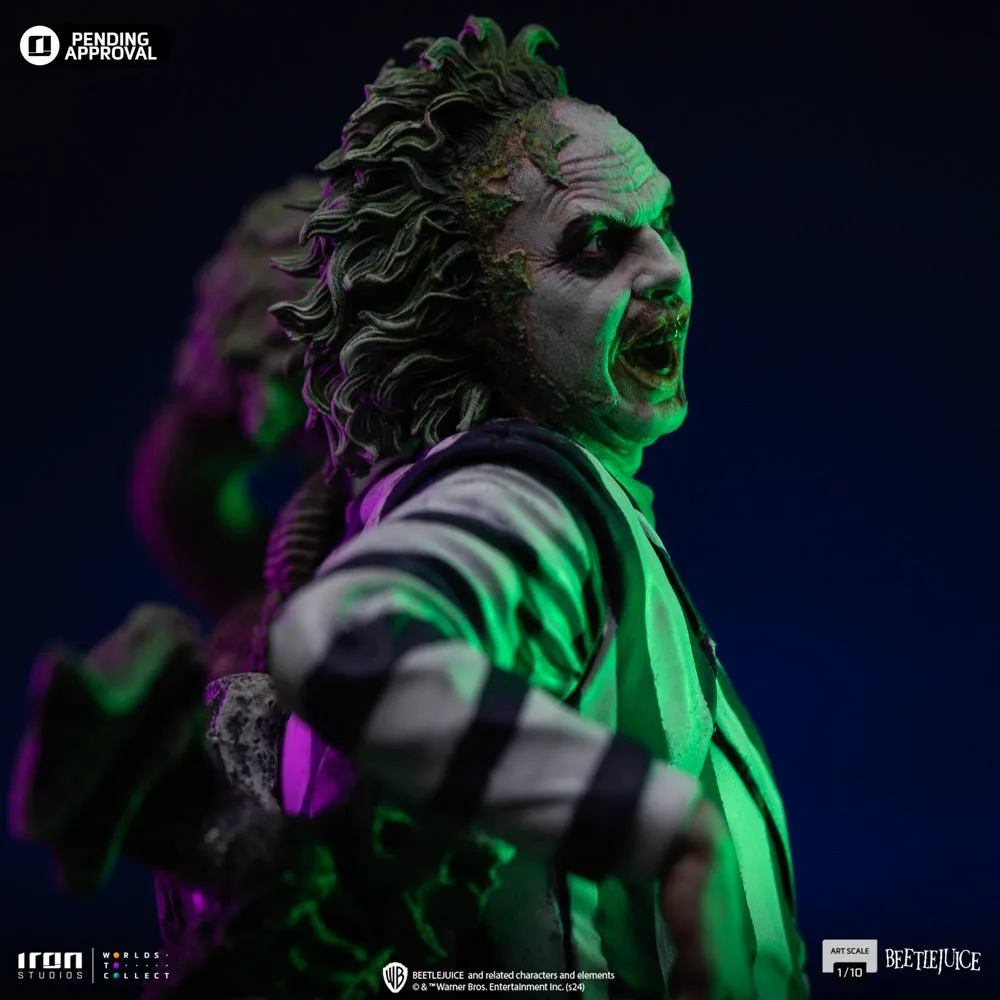 PRE-ORDER: Iron Studios Beetlejuice Beetlejuice: Beetlejuice Art Scale 1/10 Statue