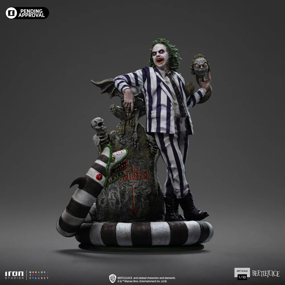 PRE-ORDER: Iron Studios Beetlejuice Beetlejuice: Beetlejuice Art Scale 1/10 Statue