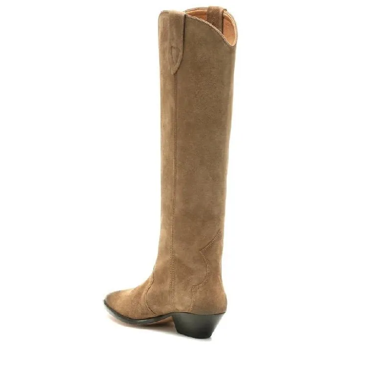 Pre Order:  Slip On Leather Cowboy Boots