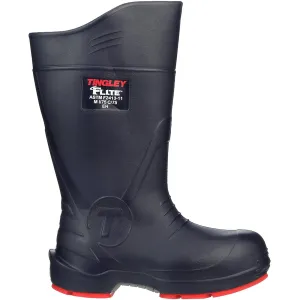 Tingley Flite 26256 Composite Safety Toe Knee Boot With Chevron-Plus Outsole, Mens 13, Blue/Red